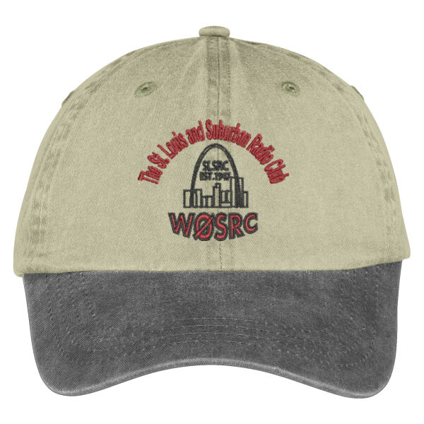 SLSRC Embroidered Logo - Two Tone Pigment Dyed Cap Thumbnail