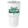 Sublimatable Polar Camel 30 oz. White Vacuum Insulated Tumbler w/Lid-bsai Thumbnail