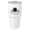 Sublimatable Polar Camel 30 oz. White Vacuum Insulated Tumbler w/Lid-bsai Thumbnail
