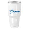 Sublimatable Polar Camel 30 oz. White Vacuum Insulated Tumbler w/Lid-bsai Thumbnail