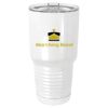 Sublimatable Polar Camel 30 oz. White Vacuum Insulated Tumbler w/Lid-bsai Thumbnail