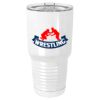 Sublimatable Polar Camel 30 oz. White Vacuum Insulated Tumbler w/Lid-bsai Thumbnail