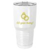 Sublimatable Polar Camel 30 oz. White Vacuum Insulated Tumbler w/Lid-bsai Thumbnail