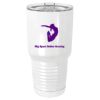 Sublimatable Polar Camel 30 oz. White Vacuum Insulated Tumbler w/Lid-bsai Thumbnail