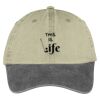 Two Tone Pigment Dyed Cap Thumbnail