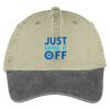 Two Tone Pigment Dyed Cap Thumbnail