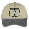 Two Tone Pigment Dyed Cap Thumbnail