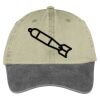 Two Tone Pigment Dyed Cap Thumbnail