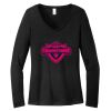 Women's Long Sleeve V Neck Tee Thumbnail