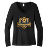 Women's Long Sleeve V Neck Tee Thumbnail