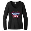 Women's Long Sleeve V Neck Tee Thumbnail