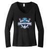 Women's Long Sleeve V Neck Tee Thumbnail