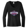 Women's Long Sleeve V Neck Tee Thumbnail