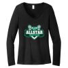 Women's Long Sleeve V Neck Tee Thumbnail