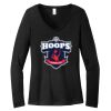 Women's Long Sleeve V Neck Tee Thumbnail