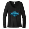 Women's Long Sleeve V Neck Tee Thumbnail
