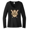 Women's Long Sleeve V Neck Tee Thumbnail