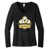 Women's Long Sleeve V Neck Tee Thumbnail