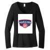 Women's Long Sleeve V Neck Tee Thumbnail
