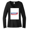Women's Long Sleeve V Neck Tee Thumbnail