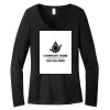 Women's Long Sleeve V Neck Tee Thumbnail