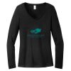 Women's Long Sleeve V Neck Tee Thumbnail