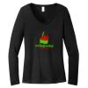 Women's Long Sleeve V Neck Tee Thumbnail