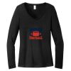 Women's Long Sleeve V Neck Tee Thumbnail