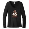Women's Long Sleeve V Neck Tee Thumbnail