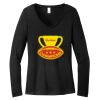 Women's Long Sleeve V Neck Tee Thumbnail