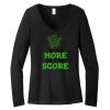 Women's Long Sleeve V Neck Tee Thumbnail