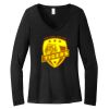 Women's Long Sleeve V Neck Tee Thumbnail