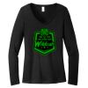 Women's Long Sleeve V Neck Tee Thumbnail