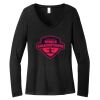 Women's Long Sleeve V Neck Tee Thumbnail