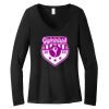 Women's Long Sleeve V Neck Tee Thumbnail