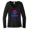 Women's Long Sleeve V Neck Tee Thumbnail