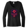 Women's Long Sleeve V Neck Tee Thumbnail