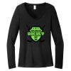 Women's Long Sleeve V Neck Tee Thumbnail