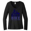 Women's Long Sleeve V Neck Tee Thumbnail