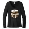 Women's Long Sleeve V Neck Tee Thumbnail