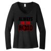 Women's Long Sleeve V Neck Tee Thumbnail