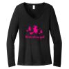 Women's Long Sleeve V Neck Tee Thumbnail