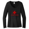 Women's Long Sleeve V Neck Tee Thumbnail