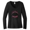 Women's Long Sleeve V Neck Tee Thumbnail