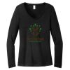 Women's Long Sleeve V Neck Tee Thumbnail