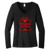 Women's Long Sleeve V Neck Tee Thumbnail