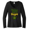Women's Long Sleeve V Neck Tee Thumbnail