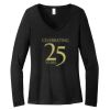 Women's Long Sleeve V Neck Tee Thumbnail