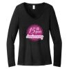 Women's Long Sleeve V Neck Tee Thumbnail