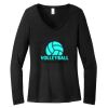 Women's Long Sleeve V Neck Tee Thumbnail